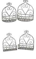 Wandregal 2er Set Eisen 50 cm