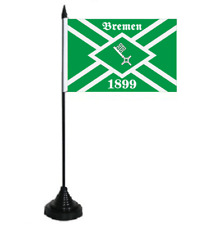 Tischflagge Tischfahne Bremen 1899 Fahne Flagge 10 x 15 cm