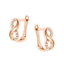 Kaufbei Infinity Ohrringe aus