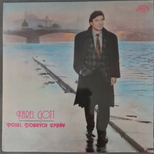 KAREL GOTT LP Vinyl Autogramm