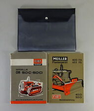 Bordmappe + Betriebsanleitung Fiat Raupen-Schlepper 50 C / CI Stand 10/1962