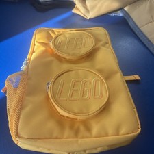 LEGO Brick Rucksack Gelb Neu