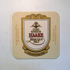 Bierdeckel "Haake Beck"