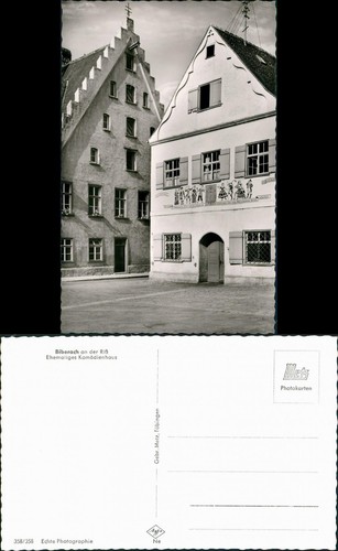 Ansichtskarte biberach der - ansichtskarte,