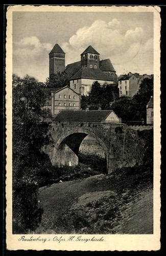 Rastenburg blick auf die st - rastenburg,,