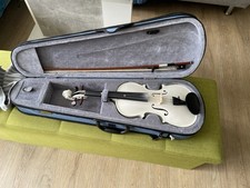 Stentor Violine 3/4 Harlequin mit Koffer Weiß