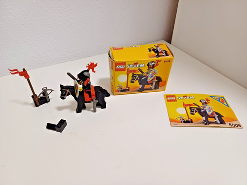 Lego 6009 black - lego, knight