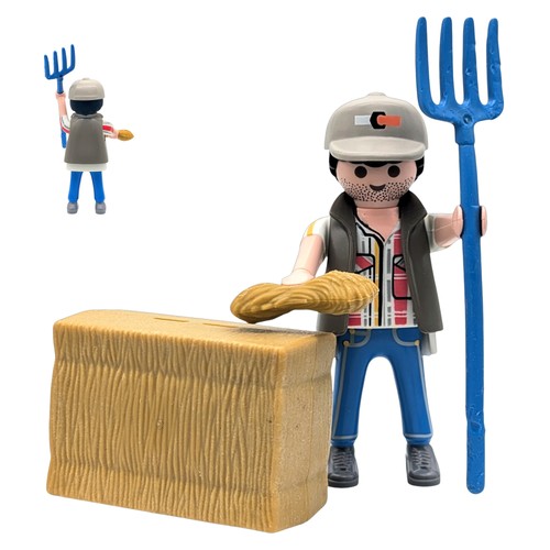 Playmobil figur bauer grau - playmobil,