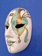 MASKE Gesichtsmaske Vollmaske Fasching Karneval Venedig Rio Damen Herren x