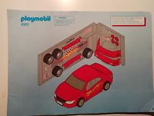 playmobil bauanleitung 4321 Car Tuning Station , Autowerkstatt