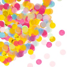 Papier Konfetti Bunt Tisch