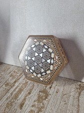 Schöne Holz Schatulle Schmuck