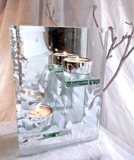 ❀ Teelichthalter Hirsch Glas