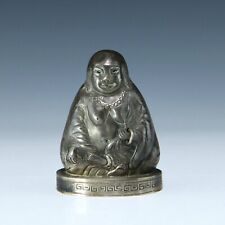Silberne Buddha Hutdekoration - China Anfang 19./20.Jh.