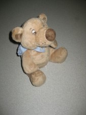 TCM Teddy Bär Stoffbär mit blauen Halstuch 18 cm