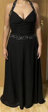 Designer Abendkleid 42 schwarz