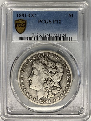 Pcgs 1881 cc - f, 12