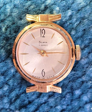 Damenuhr - Firma Slava - Gold