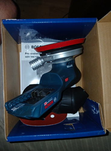 Bosch professional gex 18v 125 - bosch, 18v-125