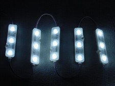 5 x 3er LED Streifen SAMSUNG kaltweiss superhell wasserdicht IP68 (Auflösung)