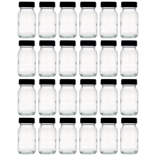 24er set 100 weithalsglas - set,