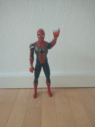 Spiderman actionfigur iron - actionfigur,