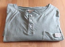 Herren Henley T-Shirt Kurzarm