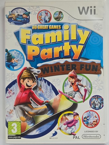 Family party winter - party,
