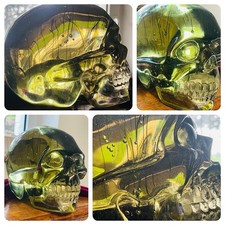 Tränen der Götter Obsidian Kristallschädel Quarz Crystal Skull Schädel