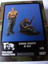 Verlinden 1037 2 Resinfig 1/35: Grenadiere rastend, Soldaten Wehrmacht, OV