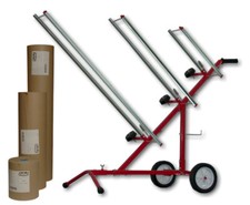 Mobiler Papierständer inkl. 3