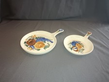 2 x Stielpfännchen, Keramik