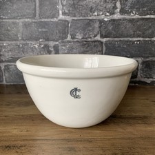 Ashworth Brothers Hanley Steinzeug 3 Pint Puddingbecken London County Council