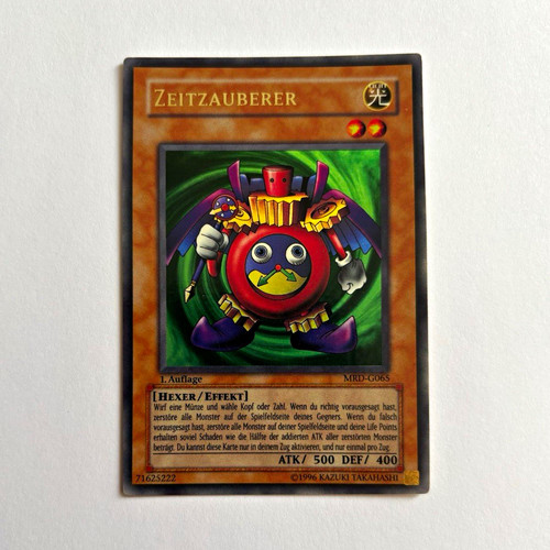 Zeitzauberer metal - yu-gi-oh!,