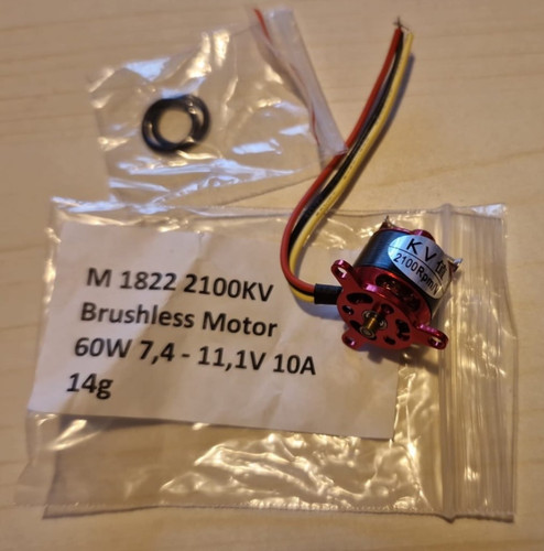 Brushless motor m1822 60w - brushless, /