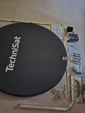 HD SAT Anlage ► Technisat 80cm Spiegel Schüssel + Opticum Quad LNB 4 Teilnehmer