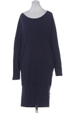 Finside Kleid Damen Dress Damenkleid Gr. EU 36 Baumwolle Marineblau #u33iyb7