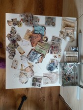 Bastelpaket Scrapbooking Aufkleber Sticker Papier Basteln Deko