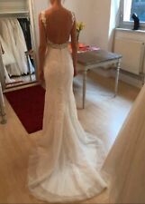 Neu! Traumhaftes Brautkleid von Pronovias/White One Gr. XS/S Style: fit&flair
