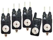 BearCreeks Funk-Bissanzeiger Set 4+1 BCBA03 | 200m | LED | Snag Ears | Vibration