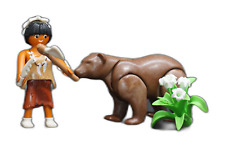 Playmobil Figur Urmensch Steinzeit Eiszeit Neandertaler Frau Nr. 41624