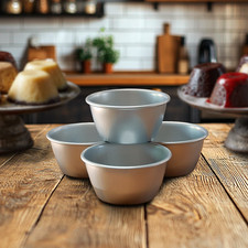 4 Stück einzelne Torten- & Puddingformen/Formen