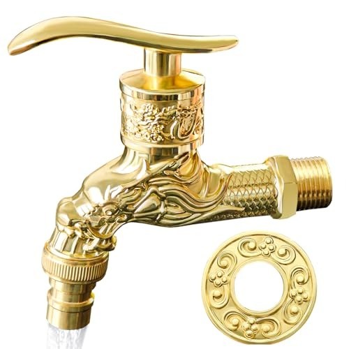 Wasserhahn garten vintage - wasserhahn,