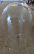 Alter Glasdom Glassturz Glashaube für Jahresuhr Uhr etc.  Ø ca 9 cm 15cm hoch