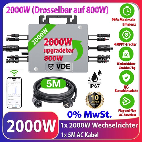 Wechselrichter 2000w - wechselrichter,