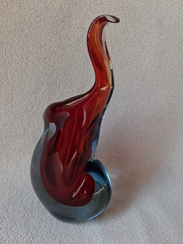 Murano glas zipfelvase - murano, 1-zipfelvase