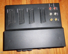 SCART-Cinch-Umschaltbox Audio Video TV Fernseher