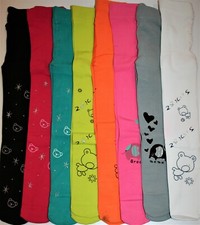 3 Stück Mädchen Strumpfhose Feinstrumpfhose Thermo Glitzer Größe 104/110-146/152