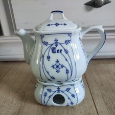 Teekanne mit Stövchen Indisch