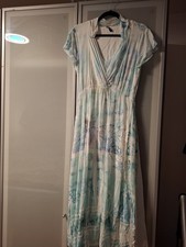 Biba kleid weiß - biba, blau